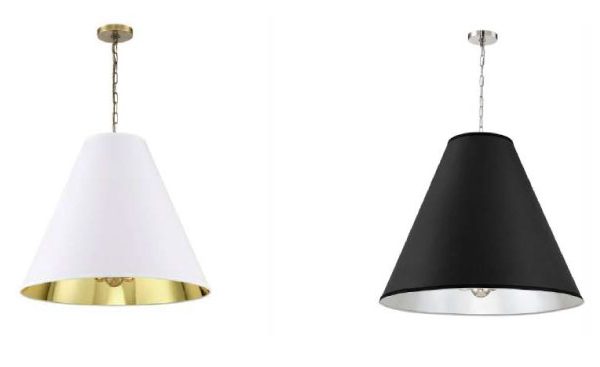 3-Light Pendant | (Aged-Brass) or (Polished-Nickel)